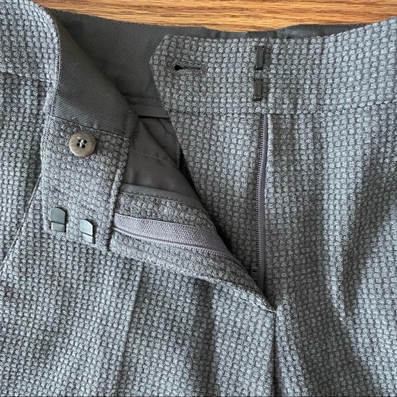Armani Collezioni grey tweed wool dress pants size 2 - Picture 5 of 14